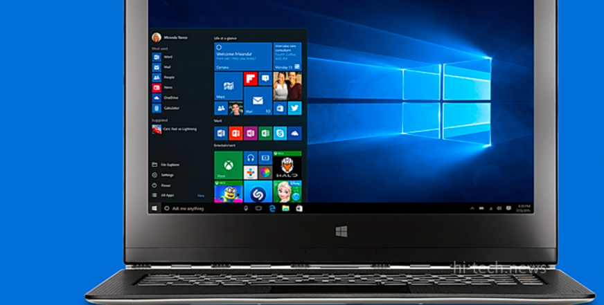 Windows 10 получит новое «плавающее» меню «Пуск»